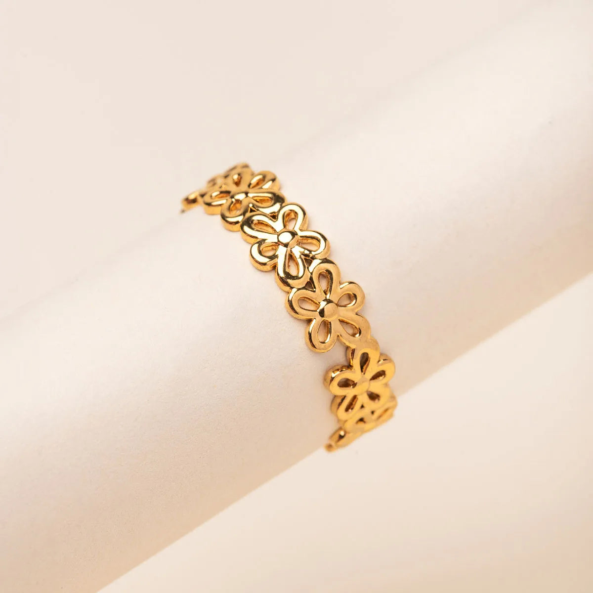 Bague Jade - Doré