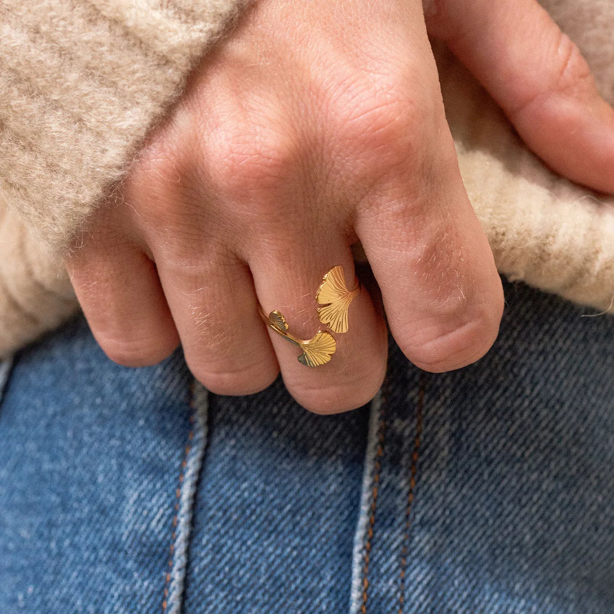 Bague Mia - Doré