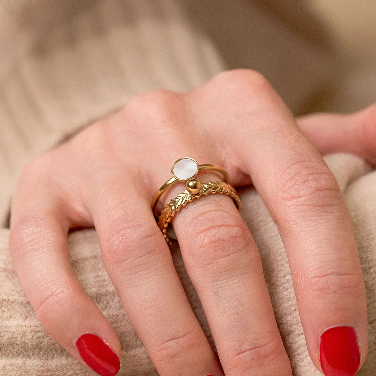 Bague Sarah - Doré