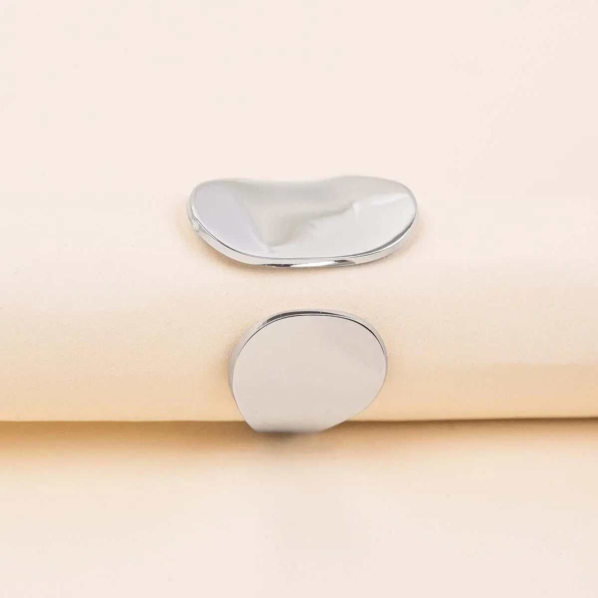 Bague double - Gaëlle - Acier