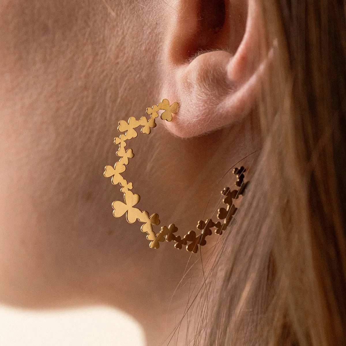 Boucles d'oreilles Mia - Doré