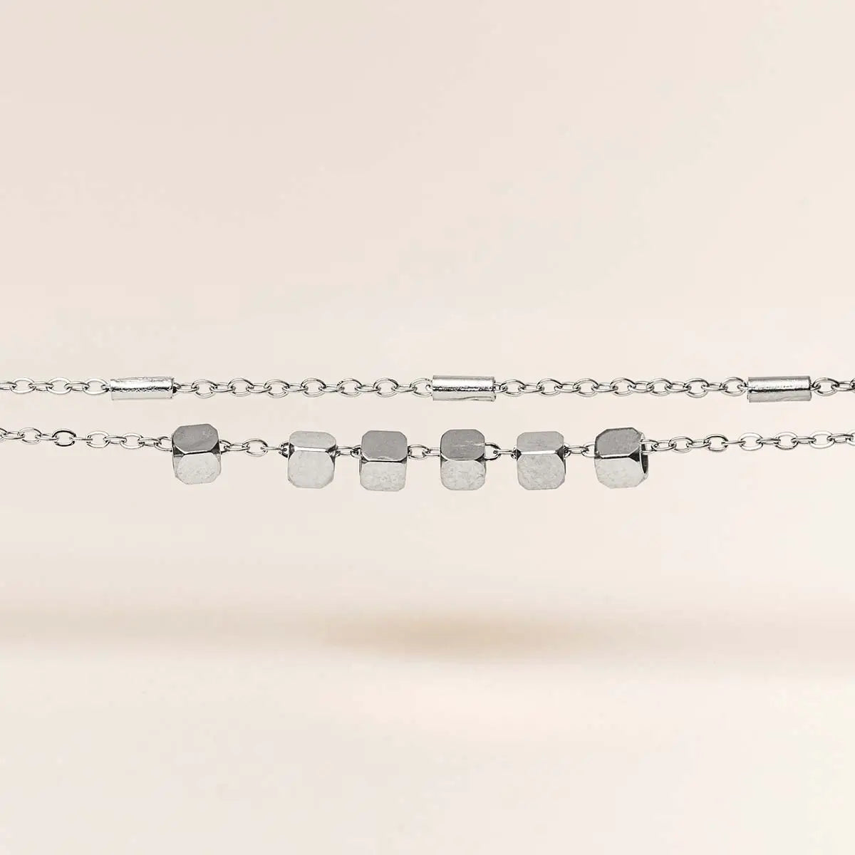Bracelet double - Romane - Acier
