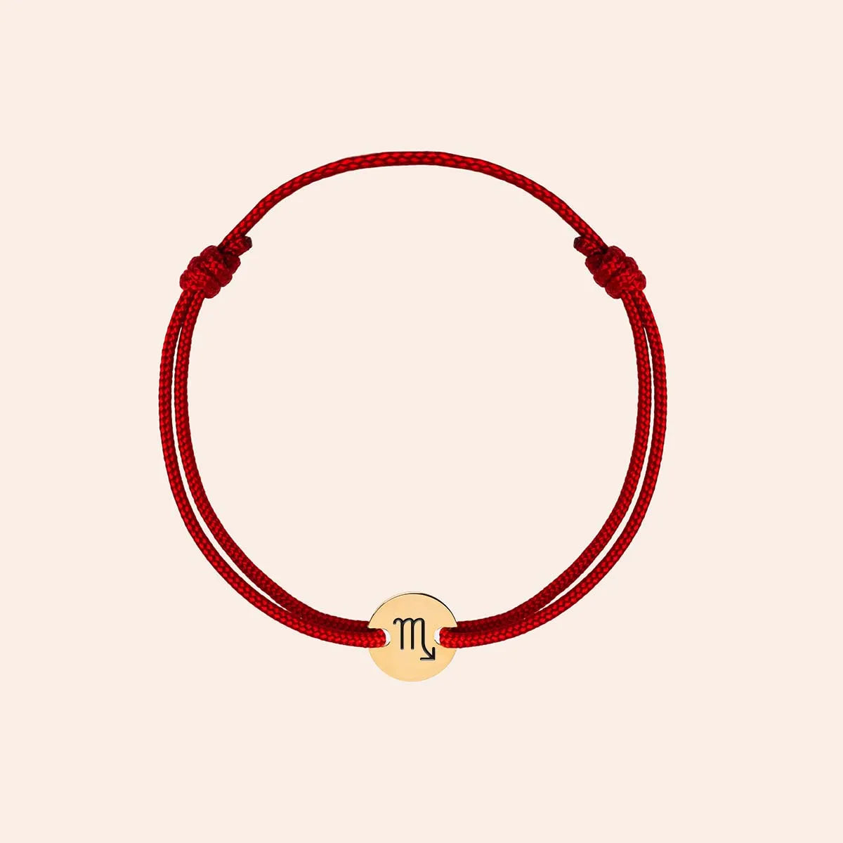 Duo de bracelets cordon Petite Médaille à personnaliser