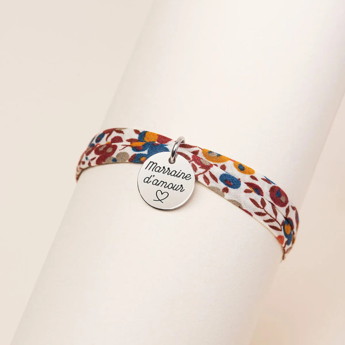 Bracelet Liberty Médaille à personnaliser - Acier