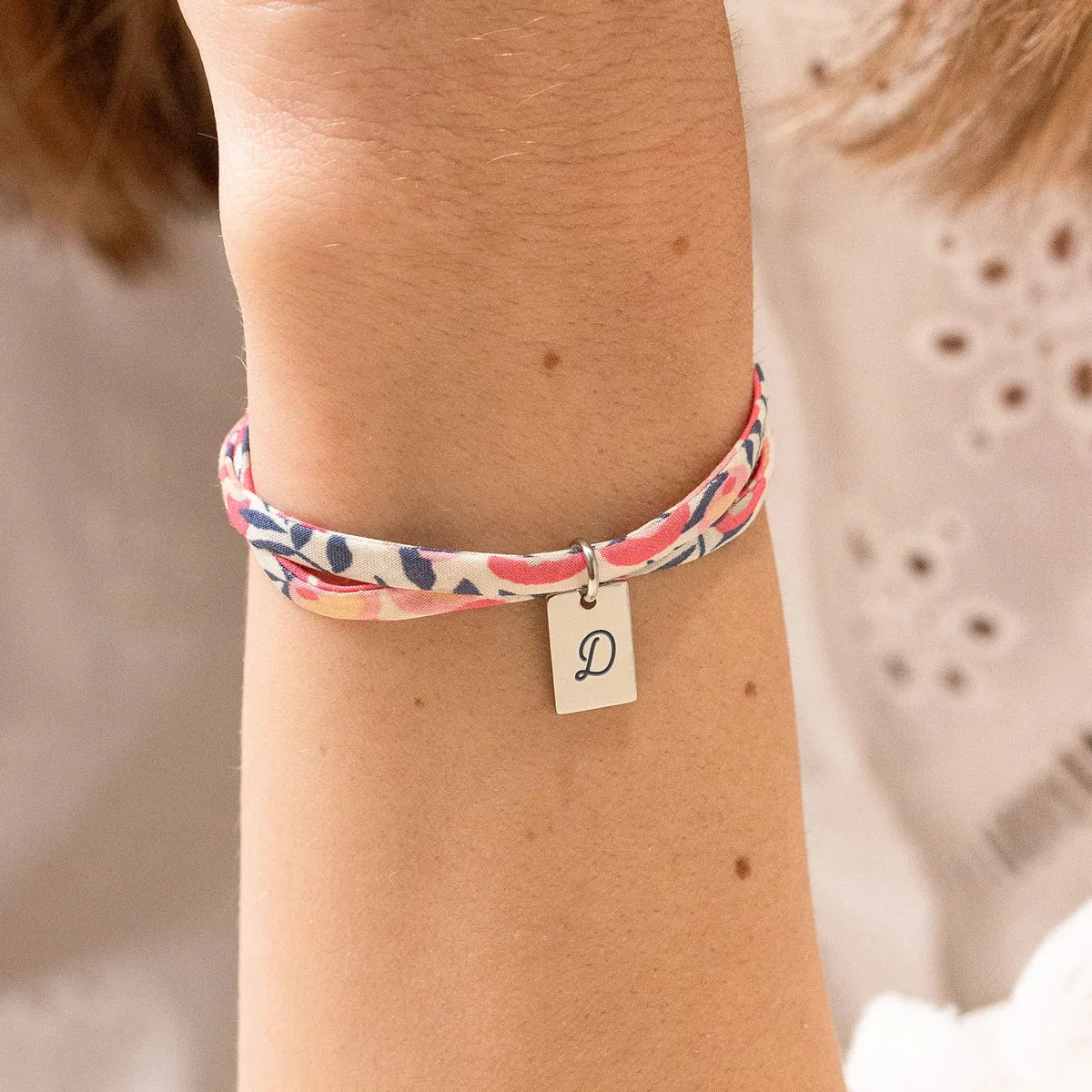 Bracelet Liberty Tag à personnaliser - Acier
